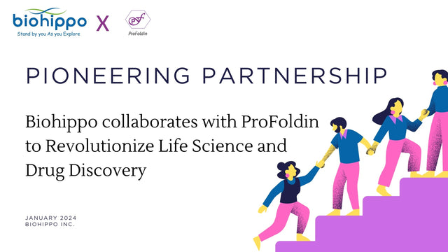 Biohippo collaborates with ProFoldin to Revolutionize Life Sciences and Drug Discovery.