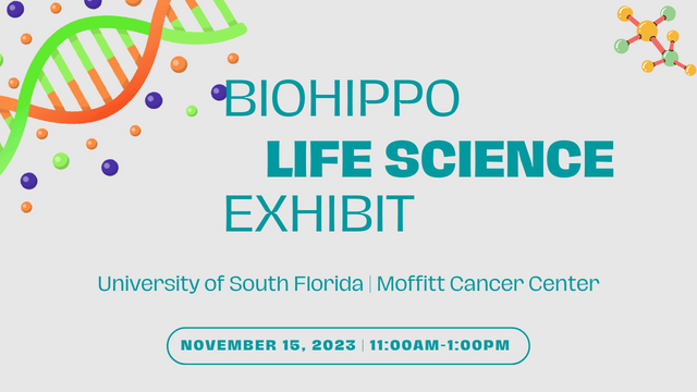 Exhibition at University of South Florida | Moffitt Cancer Center on November 15, 2023.