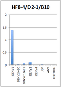 Anti-Dengue Virus serotype 1 Antibody, DE16 - Figure 1 of 1