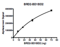 BRD2 (BD1+BD2), GST-tag Recombinant – Figure 1 of 2
