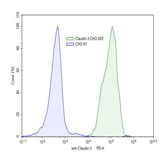 Claudin-3 CHO Cell Line – Figure 1 of 1