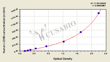 Human L-lactate dehydrogenase B chain(LDHB) ELISA kit