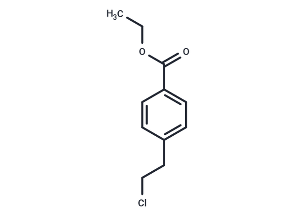 4-(2-Chloroethyl)benzoic   acid ethyl ester – Figure 1 of 1