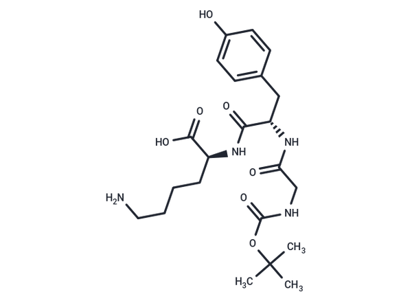Boc-Gly-Tyr-Lys – Figure 1 of 1