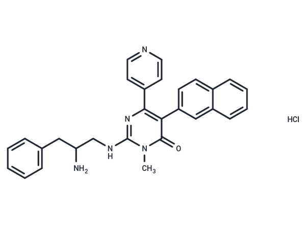 AMG-548 hydrochloride (864249-60-5 free base) – Figure 1 of 1