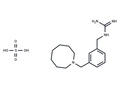 m-Heptamethyleniminomethylbenzylguanidine sulfate – Figure 1 of 1