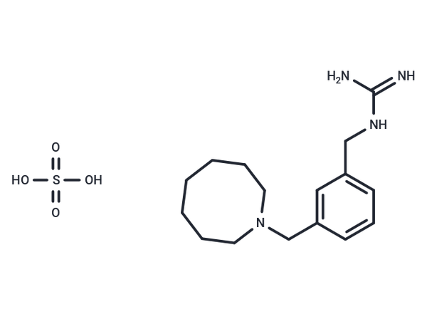 m-Heptamethyleniminomethylbenzylguanidine sulfate – Figure 1 of 1