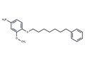 m-Anisidine, 4-((7-phenylheptyl)oxy)- – Figure 1 of 1
