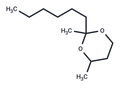 m-Dioxane, 2-hexyl-2,4-dimethyl- – Figure 1 of 1