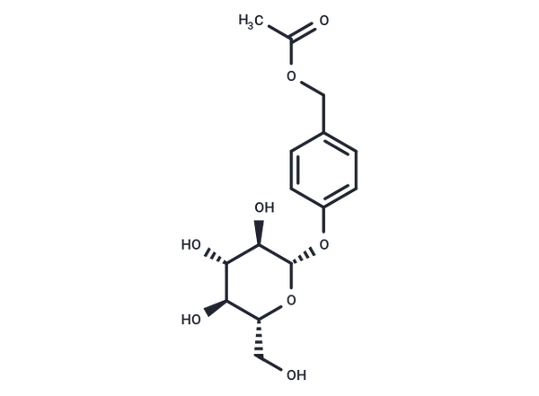 4-(Acetoxymethyl)phenyl glucoside – Figure 1 of 1