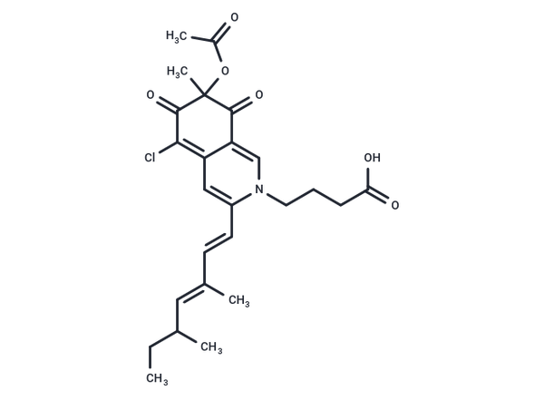 Isochromophilone IX – Figure 1 of 1