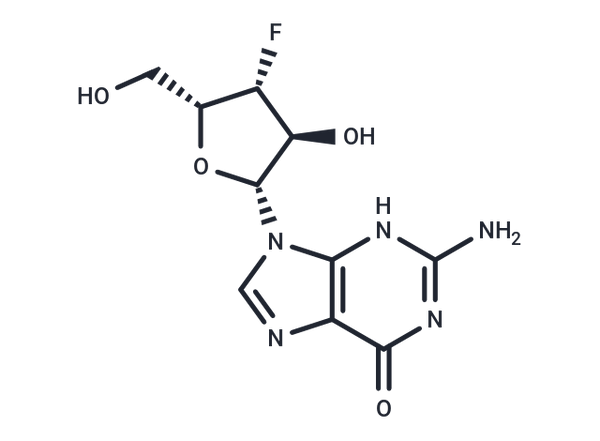 3'-Deoxy-3'-fluoro-xyloguanosine – Figure 1 of 1