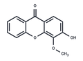 3-Hydroxy-4-methoxyxanthone – Figure 1 of 1