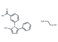 Benzoic acid, m-(2-methyl-5-phenylpyrrol-1-yl)-, compd. with 2-aminoethanol (1:1) – Figure 1 of 1