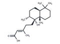 9-Hydroxy-13E-labden-15-oic acid – Figure 1 of 1