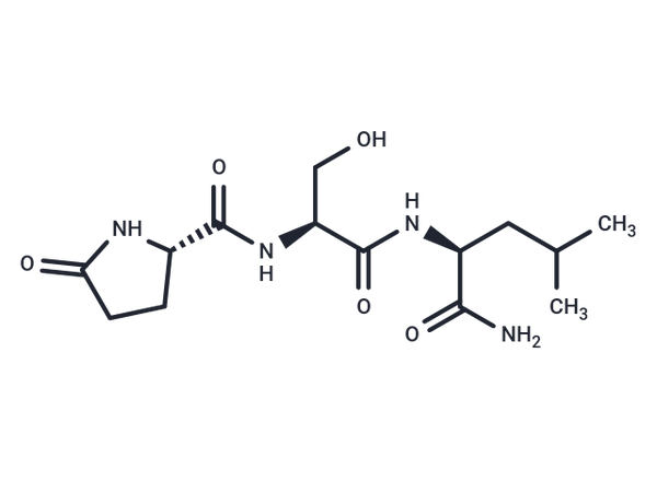 Pyroglutaminyl-seryl-leucinamide – Figure 1 of 1