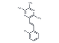 (E)-2-(2-Chlorostyryl)-3,5,6-trimethylpyrazine – Figure 1 of 1