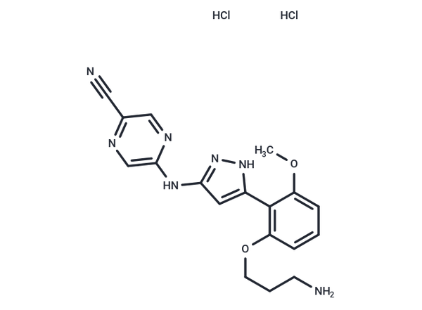 Prexasertib dihydrochloride – Figure 1 of 1