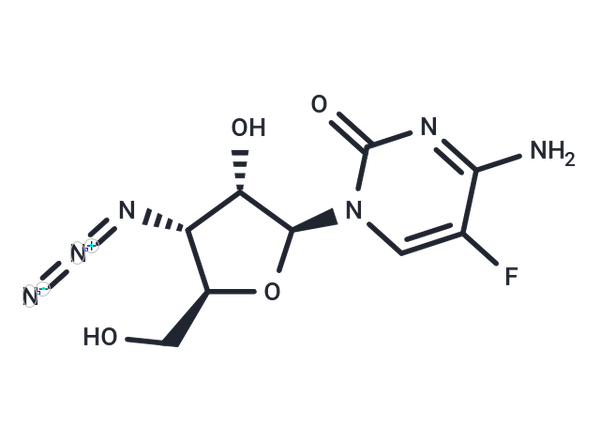 3'-Azido-3'-deoxy-5-fluoro-beta-L-cytidine – Figure 1 of 1