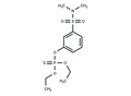 Phosphorothioic acid, O,O-diethyl ester, O-ester with m-hydroxy-N,N-dimethylbenzenesulfonamide – Figure 1 of 1