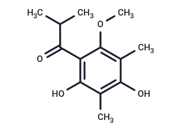 2,6-Dimethyl-3-O-methyl-4-isobutyrylphloroglucinol – Figure 1 of 1