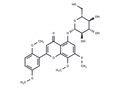 5-Hydroxy-7,8,2',5'-tetramethoxyflavone 5-O-glucoside – Figure 1 of 1