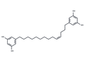 5,5'-(4-Tetradecene-1,4-diyl)bis[1,3-benzenediol] – Figure 1 of 1