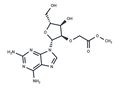 2-Amino-2'-O-(2-methoxy-2-oxoethyl)adenosine – Figure 1 of 1
