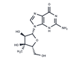 3'-beta-C-Methylguanosine – Figure 1 of 1
