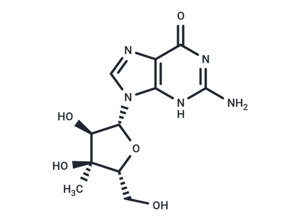 3'-beta-C-Methylguanosine – Figure 1 of 1