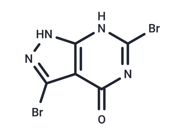 3,6-Dibromopyrazolo[3,4-d]pyrimidin-4(5H)-one – Figure 1 of 1