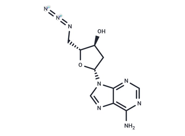 5'-Azido-2',5'-dideoxyadenosine – Figure 1 of 1