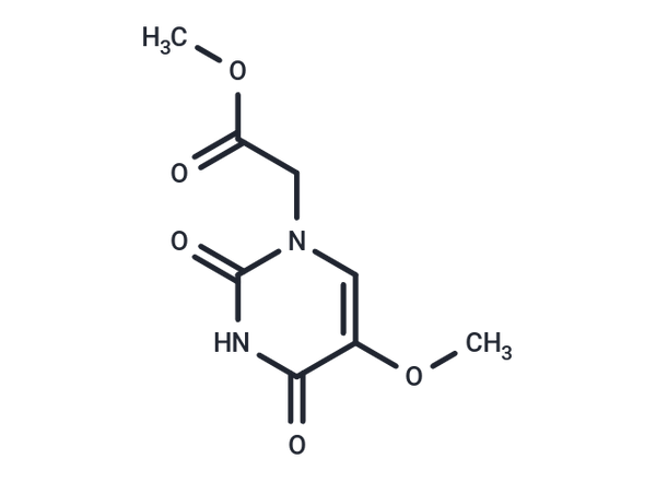 5-Methoxyuracil-1-yl  acetic acid methyl ester – Figure 1 of 1