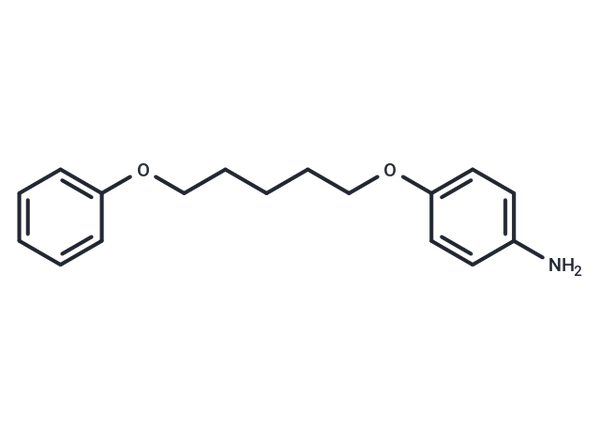 Aniline, p-(5-phenoxypentyloxy)- – Figure 1 of 1