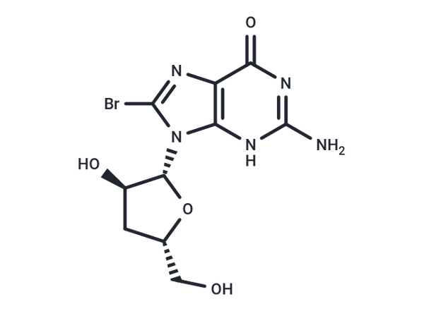 8-Bromo-3'-deoxyguanosine – Figure 1 of 1