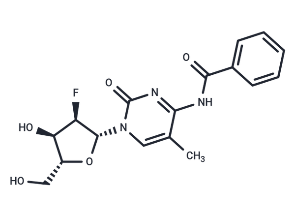 2'-Deoxy-2'-fluoro-N4-benzoyl-5-methylcytidine – Figure 1 of 1