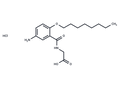 Hippuric acid, 5-amino-2-(octyloxy)-, hydrochloride – Figure 1 of 1