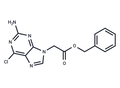2-Amino-6-chloro-9H-purine-9-acetic acid phenyl  ester – Figure 1 of 1