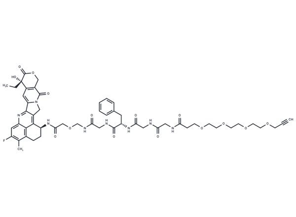 Propargyl-PEG4-GGFG-DXd – Figure 1 of 1