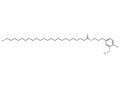 3-(4-Hydroxy-3-methoxyphenyl)propyl tetracosanoate – Figure 1 of 1