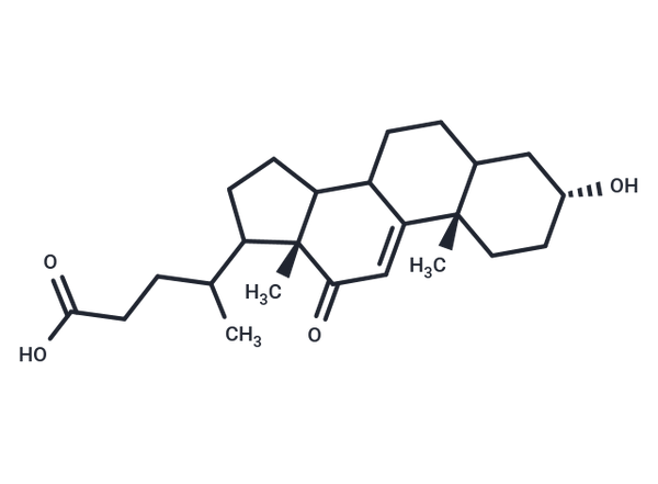 3-hydroxy-12-oxochol-9(11)-en-24-oic acid – Figure 1 of 1