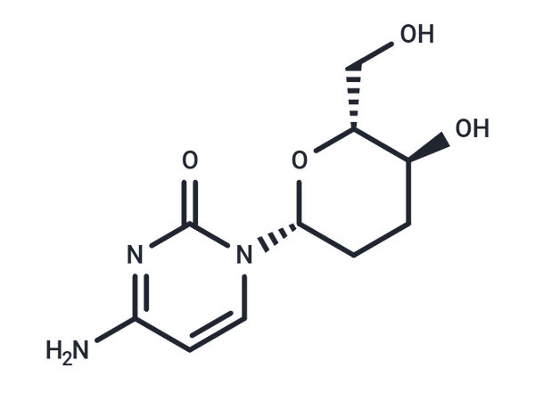 1-(2,3-Dideoxy-β-D-erythro-hexo pyranosyl)cytosine – Figure 1 of 1