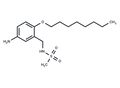 Methanesulfonamide, N-(5-amino-2-(octyloxy)benzyl)- – Figure 1 of 1