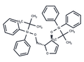 1,4-Anhydro-2-deoxy-3,5-bis-O-(t-butyl diphenylsilyl-D-erythro-pent-1-enitol – Figure 1 of 1