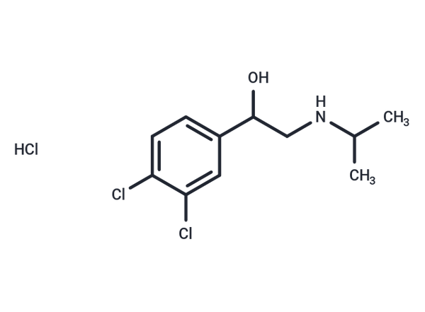Dichloroisoproterenol hydrochloride – Figure 1 of 1
