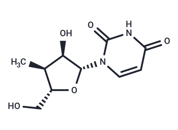 3'-Deoxy-3'-alpha-C-methyluridine – Figure 1 of 1