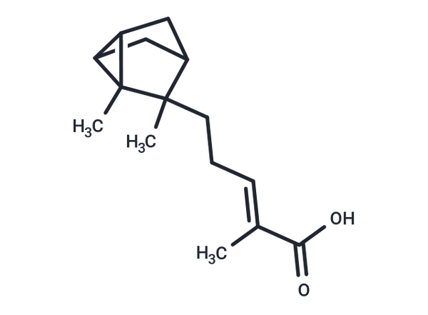 a-Santal-10-en-12-oic acid – Figure 1 of 1
