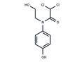 Acetanilide, 2,2-dichloro-4'-hydroxy-N-(2-hydroxyethyl)- – Figure 1 of 1