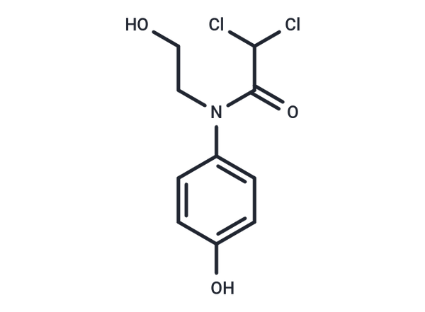 Acetanilide, 2,2-dichloro-4'-hydroxy-N-(2-hydroxyethyl)- – Figure 1 of 1