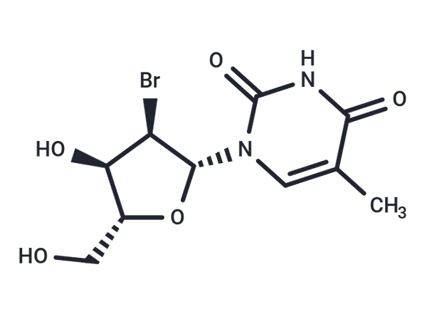 2'-Bromo-2'-deoxy-5-methyluridine – Figure 1 of 1